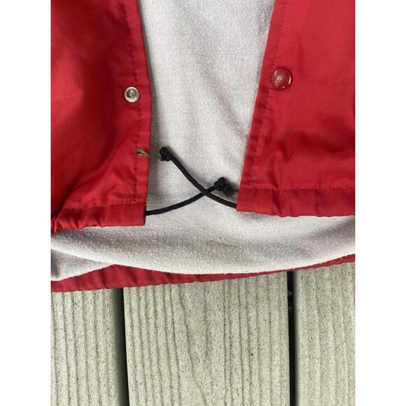 Vintage 70s Chalk Line Georgia Bulldogs UGA Lined Windbreaker Jacket M USA Made - Picture 11 of 16